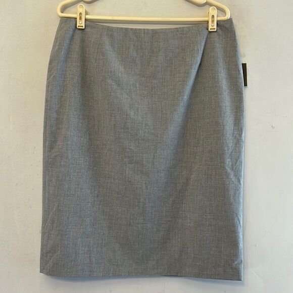 Merona light heather gray pencil skirt Size 14 New - Picture 1 of 10
